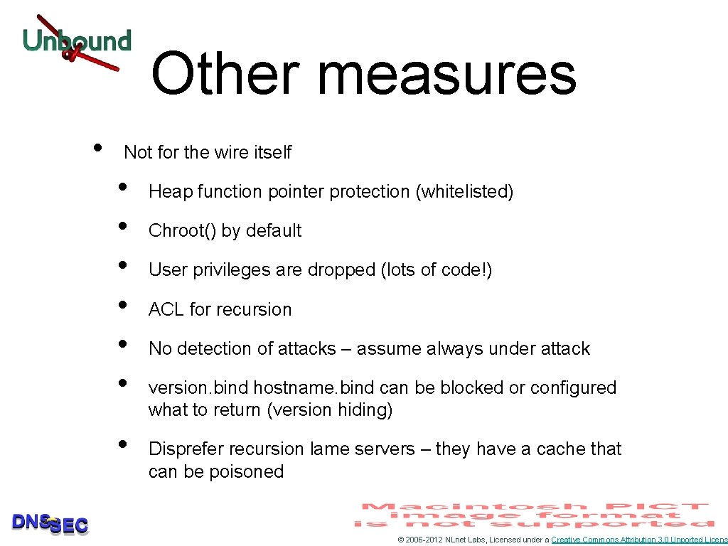 Other measures • Not for the wire itself • • Heap function pointer protection