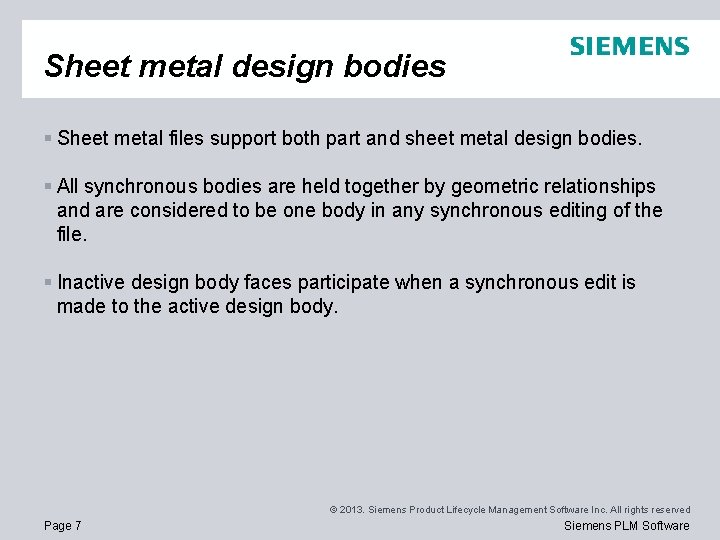Sheet metal design bodies § Sheet metal files support both part and sheet metal