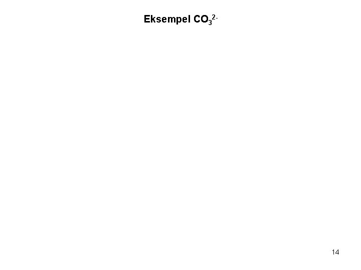 Eksempel CO 32 - 14 
