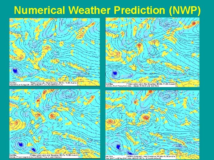 Numerical Weather Prediction (NWP) 