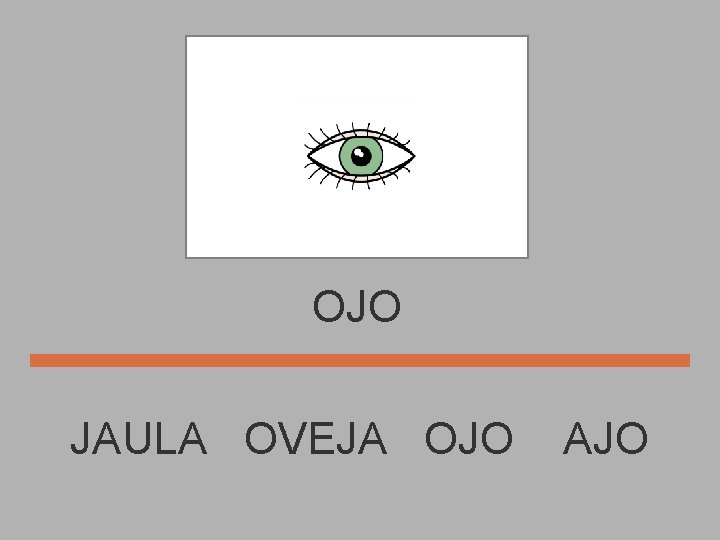 OJO JAULA OVEJA OJO AJO 