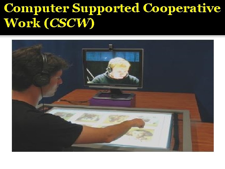 Computer Supported Cooperative Work (CSCW) 