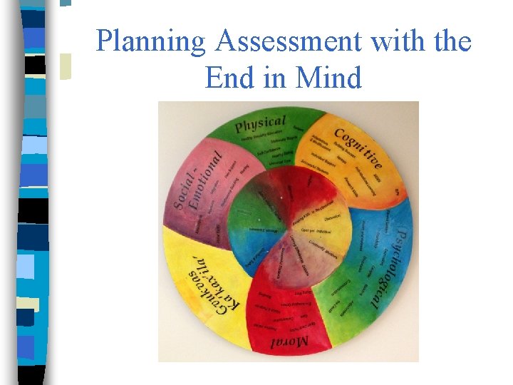 Planning Assessment with the End in Mind 