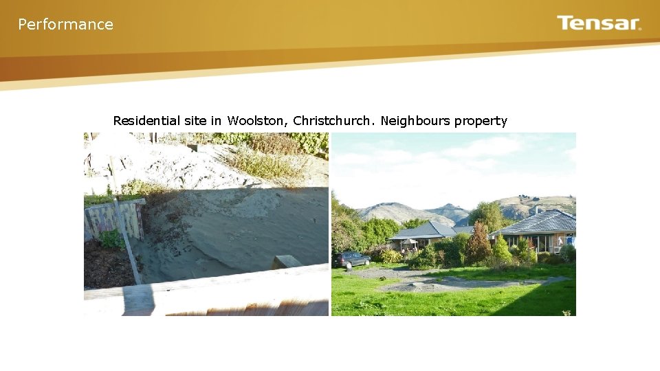 Performance Residential site in Woolston, Christchurch. Neighbours property 