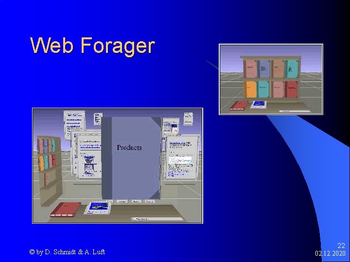 Web Forager © by D. Schmidt & A. Luft 22 02. 12. 2020 