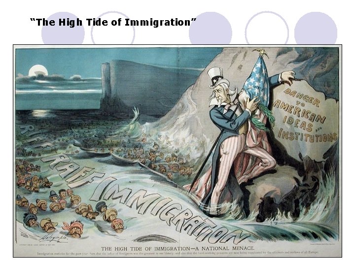 “The High Tide of Immigration” 