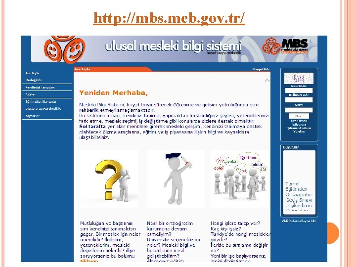 http: //mbs. meb. gov. tr/ 