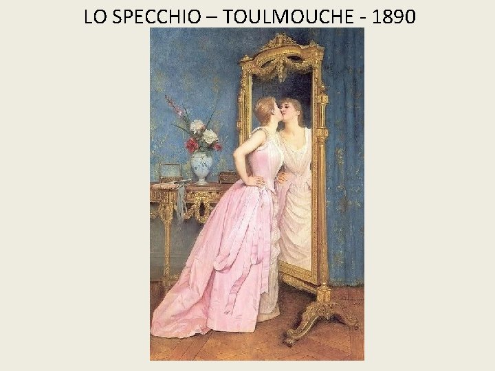 LO SPECCHIO – TOULMOUCHE - 1890 