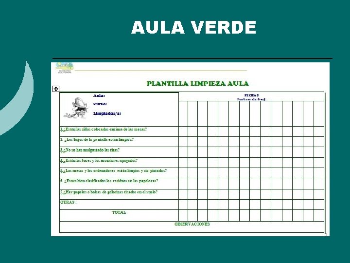 AULA VERDE AULA VERDE