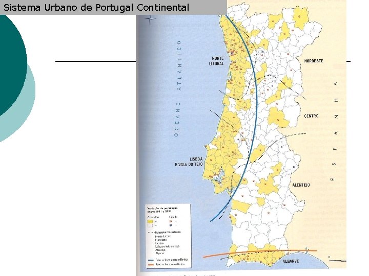 Sistema Urbano de Portugal Continental 