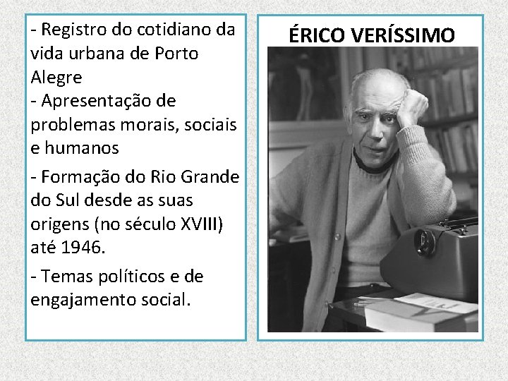 - Registro do cotidiano da vida urbana de Porto Alegre - Apresentação de problemas