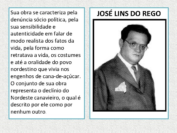 Sua obra se caracteriza pela denúncia sócio política, pela sua sensibilidade e autenticidade em