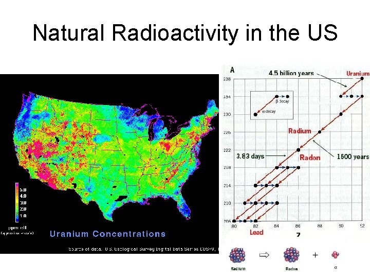 Natural Radioactivity in the US 