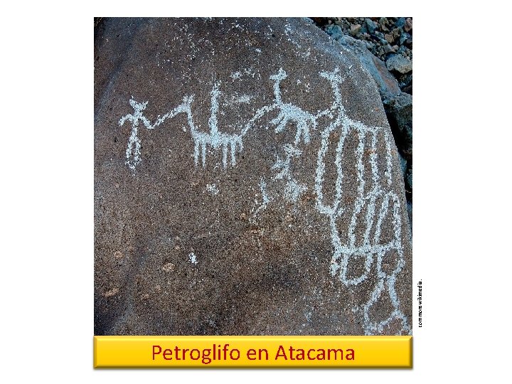 commonswikimedia. Petroglifo en Atacama 