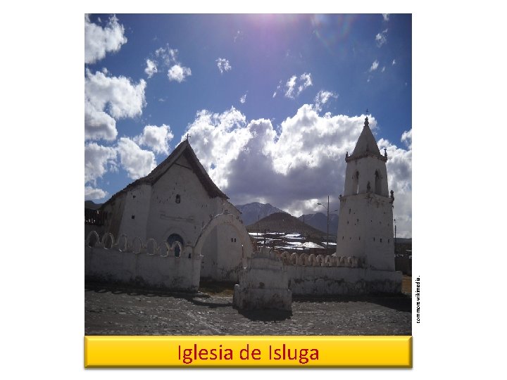 commonswikimedia. Iglesia de Isluga 