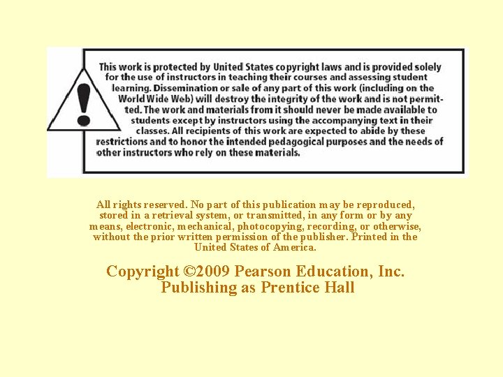 All rights reserved. No part of this publication may be reproduced, stored in a