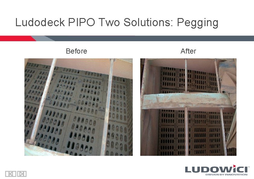 Ludodeck PIPO Two Solutions: Pegging Before After 