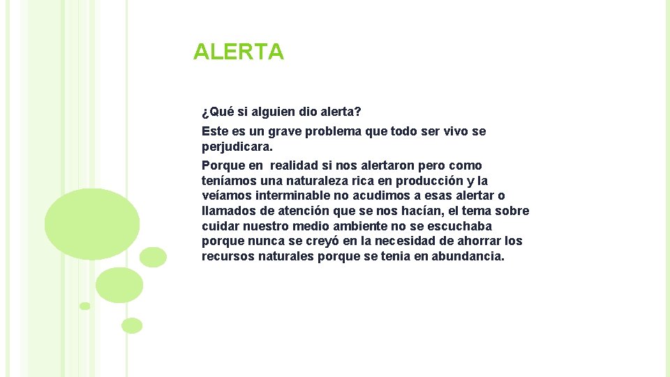 ALERTA ¿Qué si alguien dio alerta? Este es un grave problema que todo ser