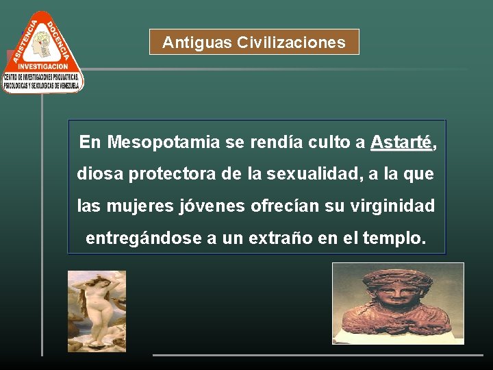 Antiguas Civilizaciones En Mesopotamia se rendía culto a Astarté, Astarté diosa protectora de la