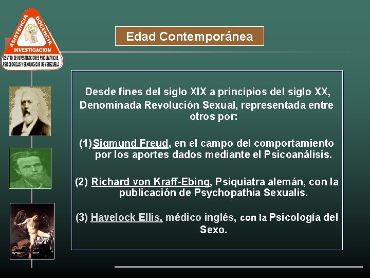 Edad Contemporánea Desde fines del siglo XIX a principios del siglo XX, Denominada Revolución