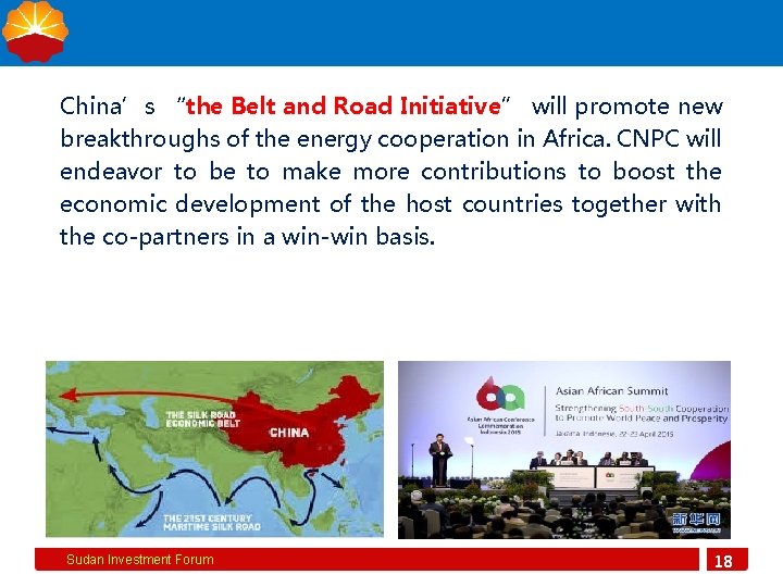 China’s “the Belt and Road Initiative” will promote new breakthroughs of the energy cooperation