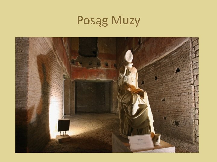 Posąg Muzy 