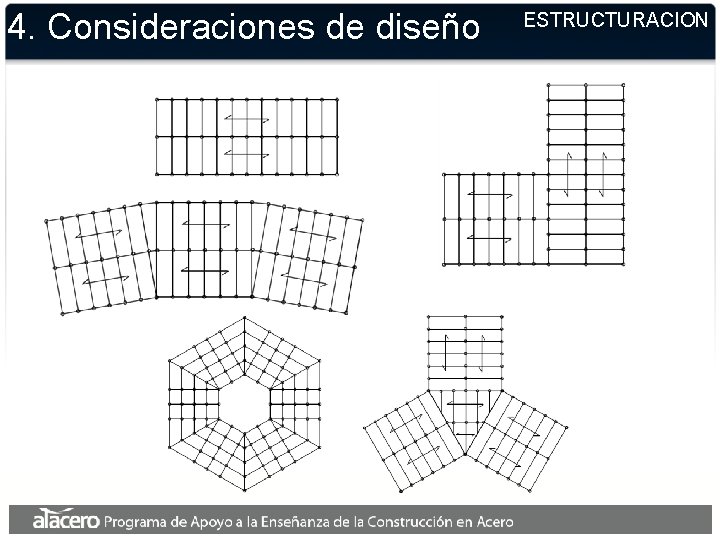 4. Consideraciones de diseño ESTRUCTURACION 