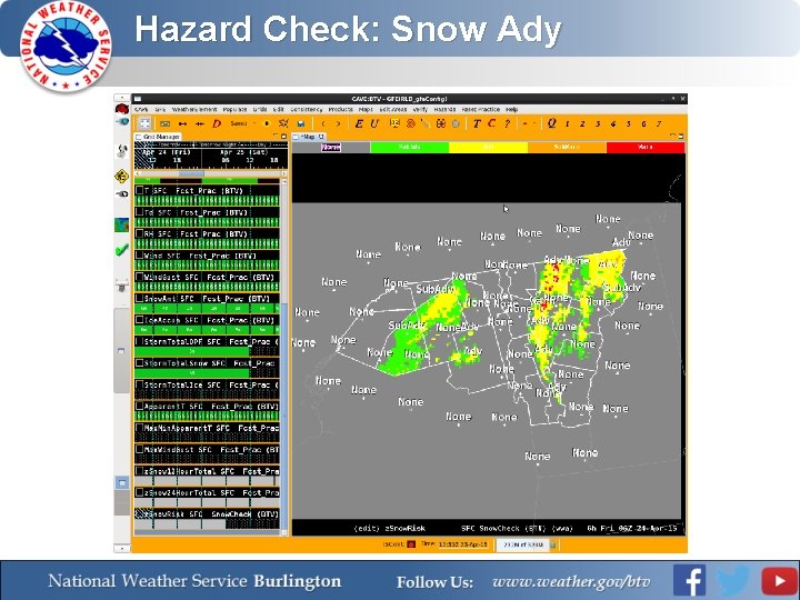 Hazard Check: Snow Ady 