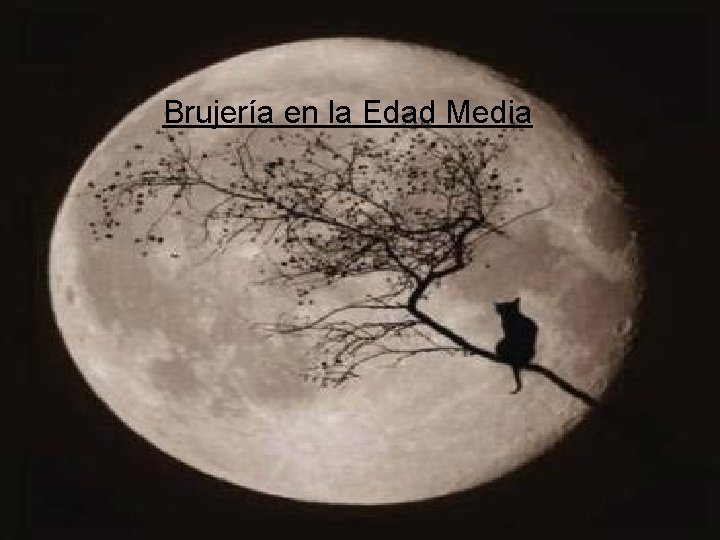 Brujería en la Edad Media 