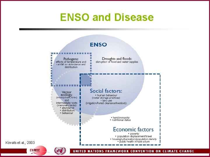 ENSO and Disease Kovats et al. , 2003 