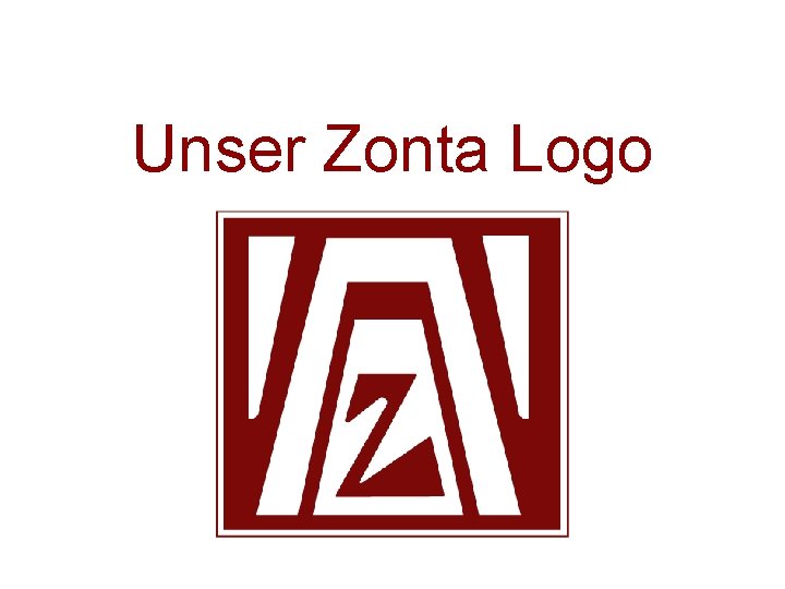 Unser Zonta Logo Unser Zonta Logo