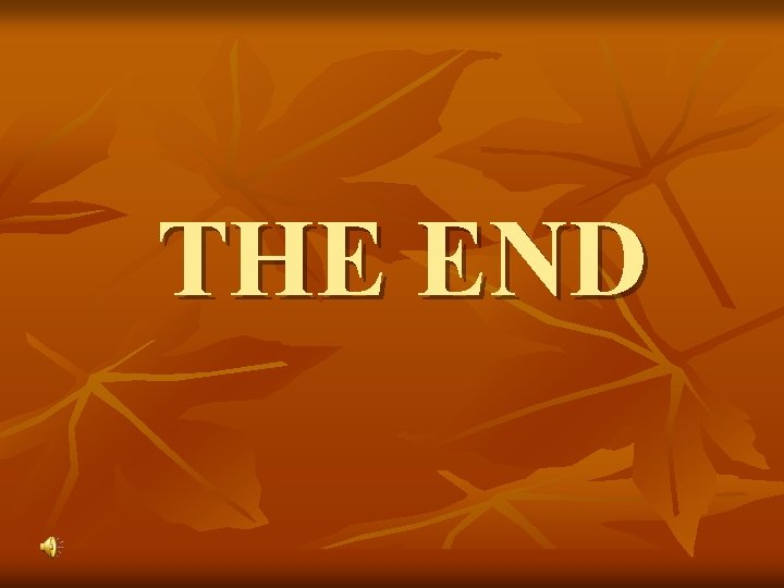 THE END 