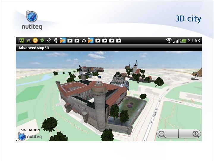 3 D city 
