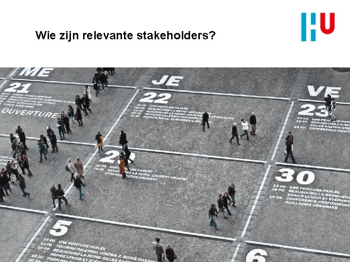 Wie zijn relevante stakeholders? 7 