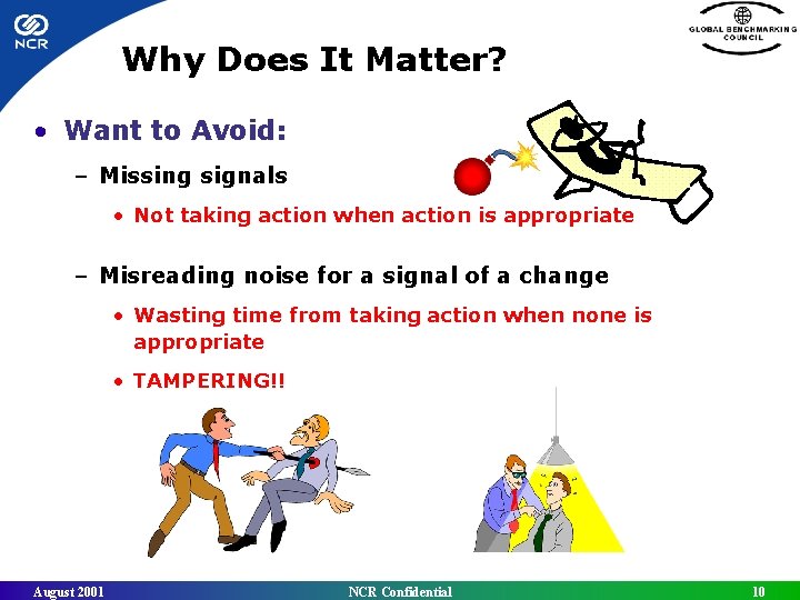 Why Does It Matter? • Want to Avoid: – Missing signals • Not taking