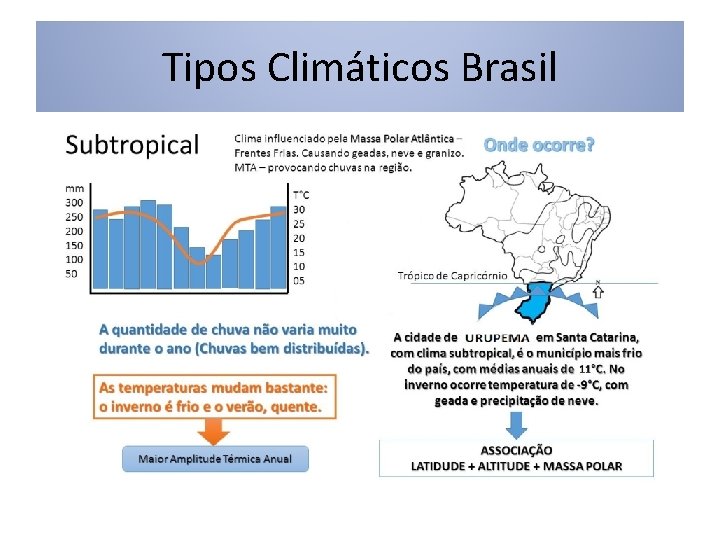 Tipos Climáticos Brasil 