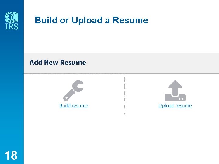 Build or Upload a Resume 18 