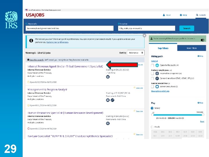 Job Announcement Page 29 
