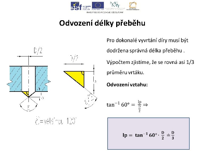 Odvození délky přeběhu • 