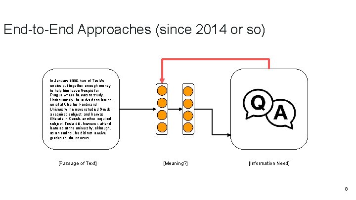 End-to-End Approaches (since 2014 or so) In January 1880, two of Tesla's uncles put