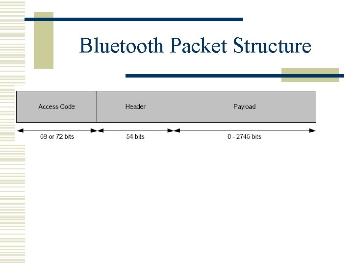 Bluetooth Packet Structure 