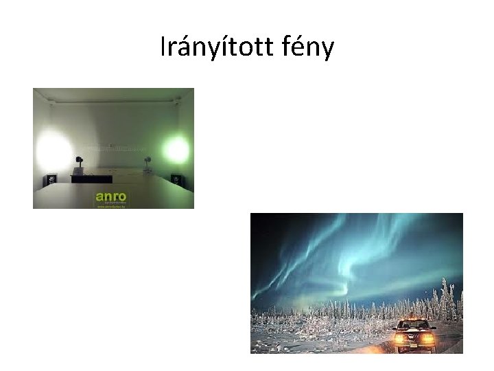 Irányított fény 