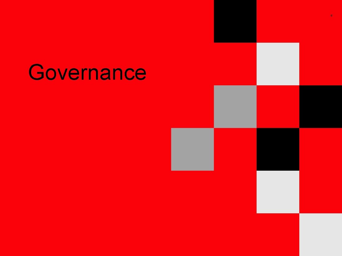 6 Governance 