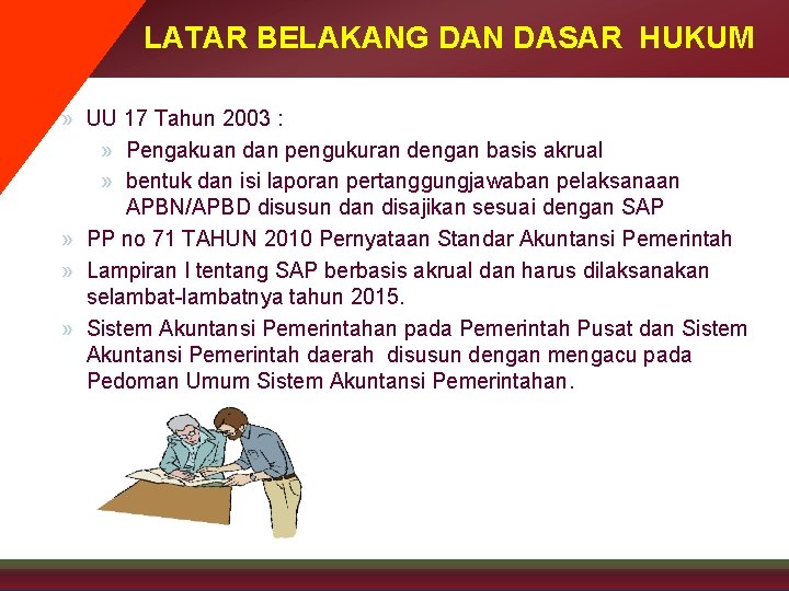 LATAR BELAKANG DAN DASAR HUKUM » UU 17 Tahun 2003 : » Pengakuan dan