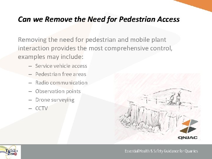 Can we Remove the Need for Pedestrian Access Removing the need for pedestrian and