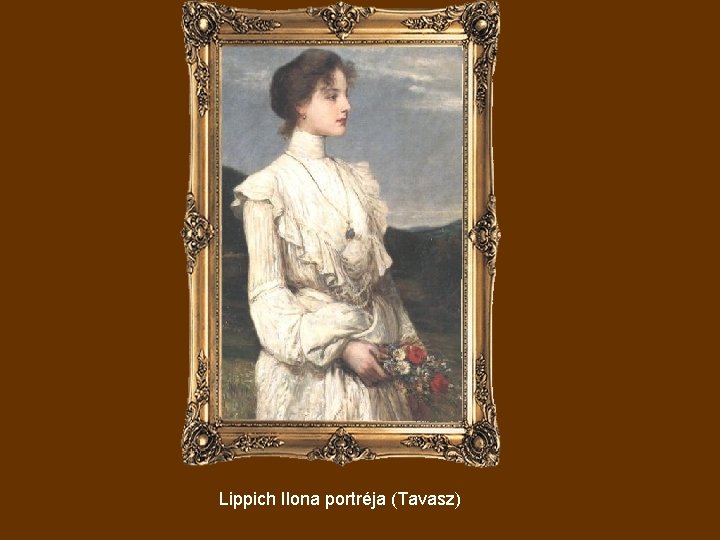 Lippich Ilona portréja (Tavasz) 