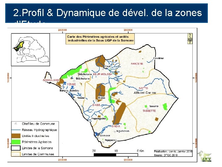 2. Profil & Dynamique de dével. de la zones d’Etude 