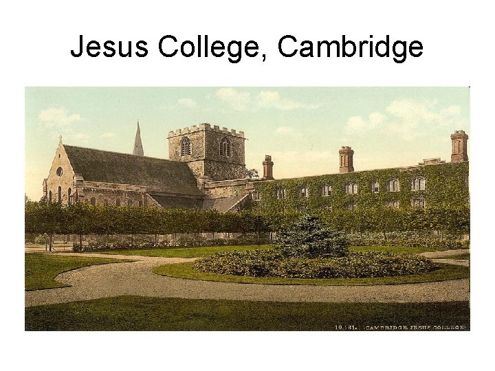 Jesus College, Cambridge 