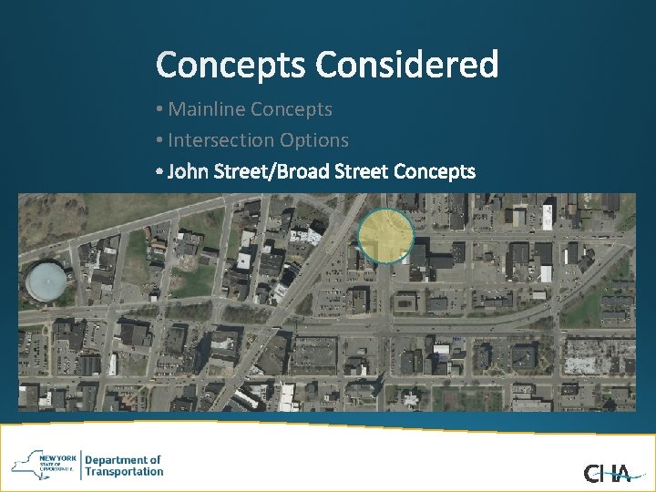  • Mainline Concepts • Intersection Options 