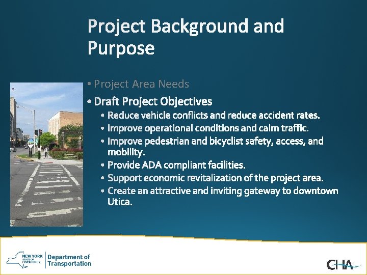  • Project Area Needs 